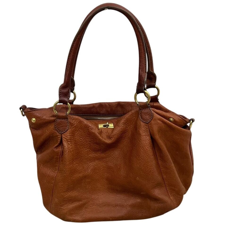 J. Crew Brompton Hobo Shoulder Bag Top Handed Brown